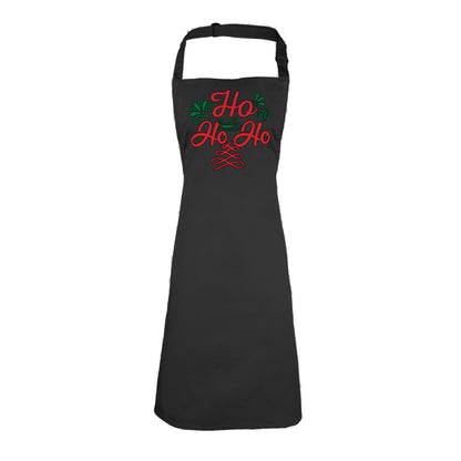 Ho Ho Ho Christmas Santa Xmas - Funny Novelty Kitchen Apron