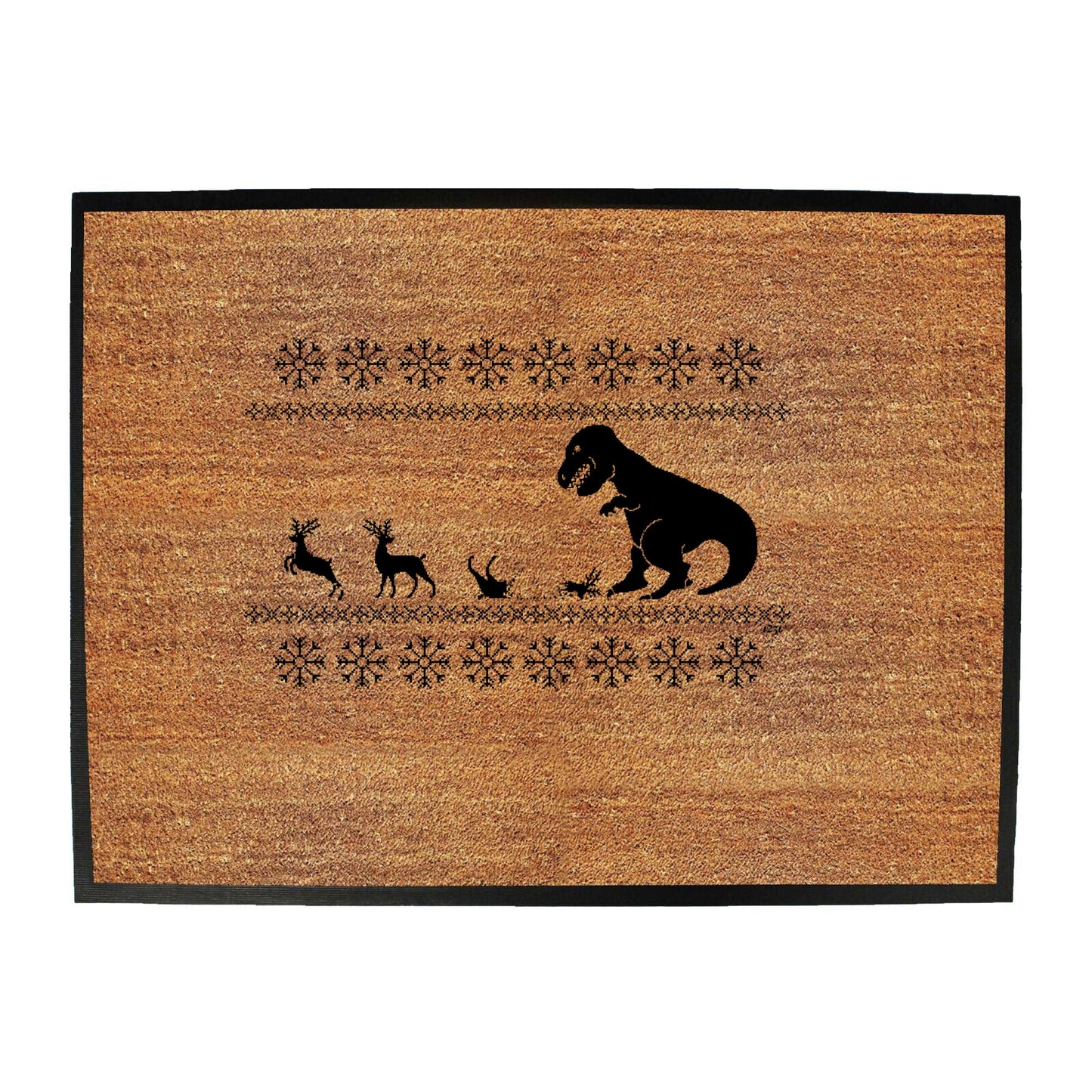 Christmas Lunch For Trex Jumper - Funny Novelty Doormat
