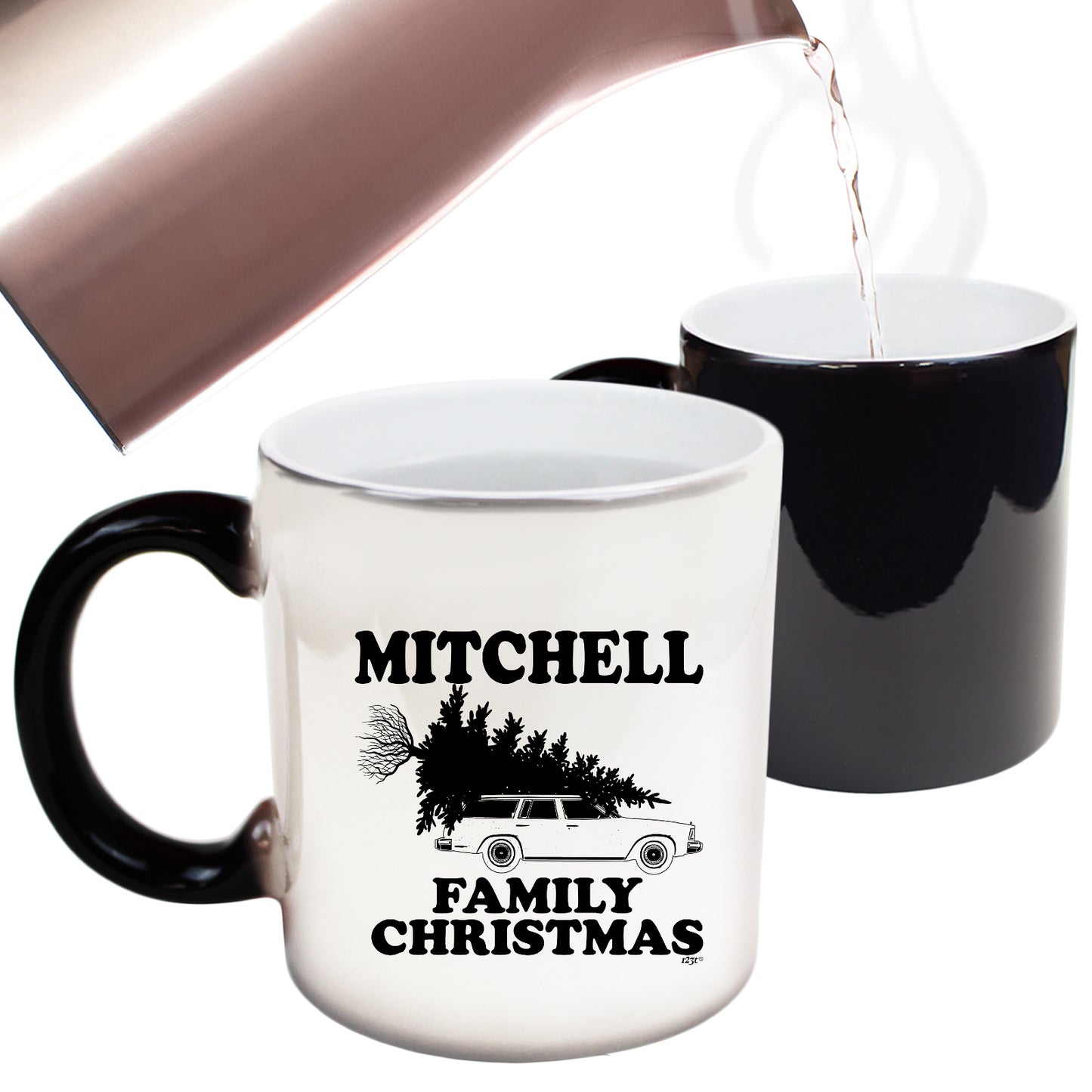 The Christmas Hub - Family Christmas Mitchell - Funny Colour Changing Mug