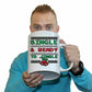 The Christmas Hub - Christmas Xmas Single And Ready To Jingle - Funny Giant 2 Litre Mug