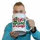 The Christmas Hub - Christmas Dont Get Your Tinsel In A Tangle Xmas - Funny Giant 2 Litre Mug