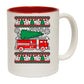 The Christmas Hub - Fire Fighter Engine Christmas Xmas - Funny Coffee Mug