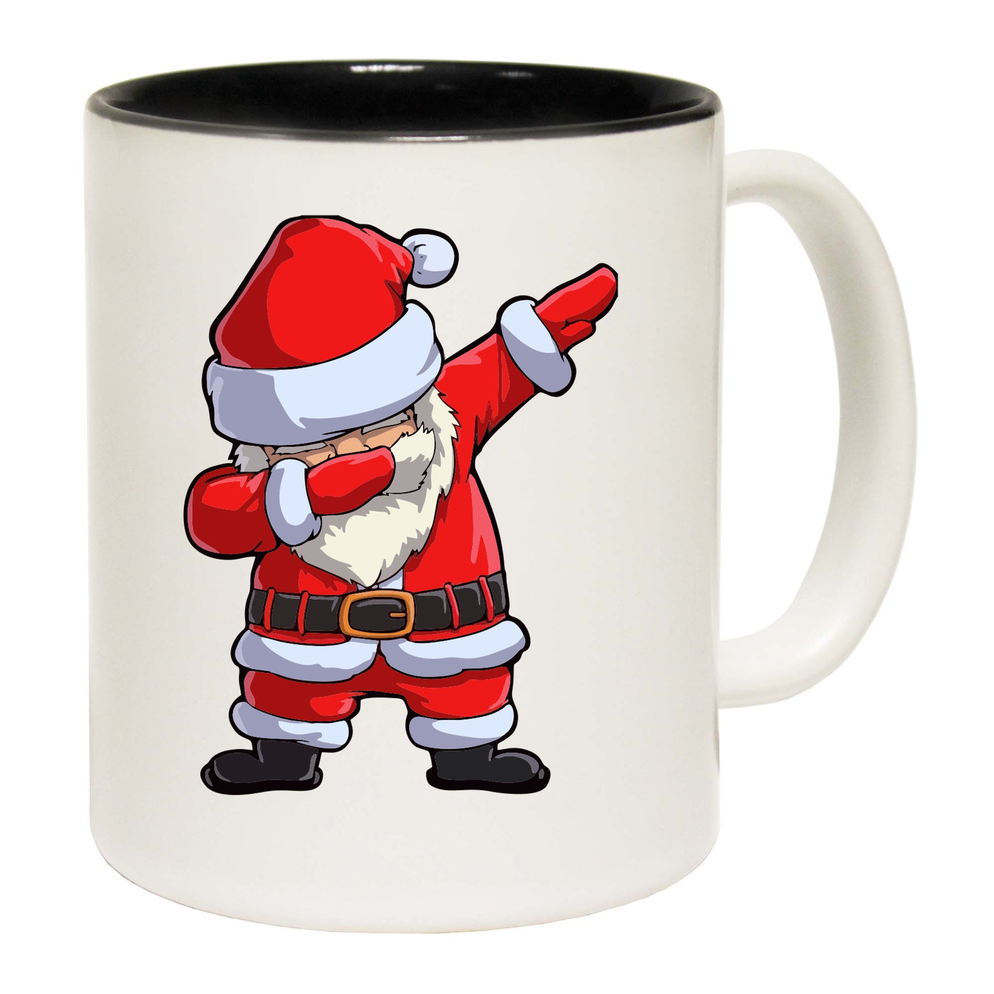 The Christmas Hub - Christmas Xmas Dabbing Santa Dab - Funny Coffee Mug