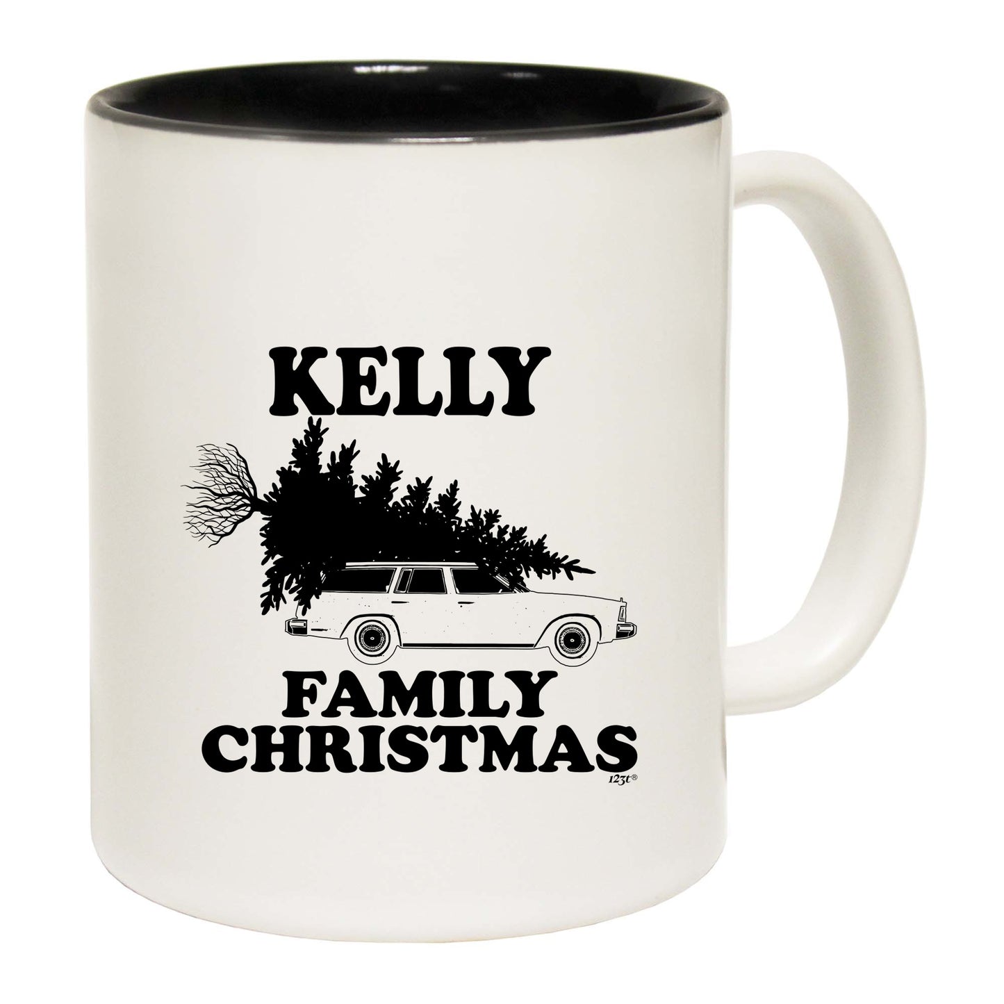 The Christmas Hub - Family Christmas Kelly - Funny Coffee Mug