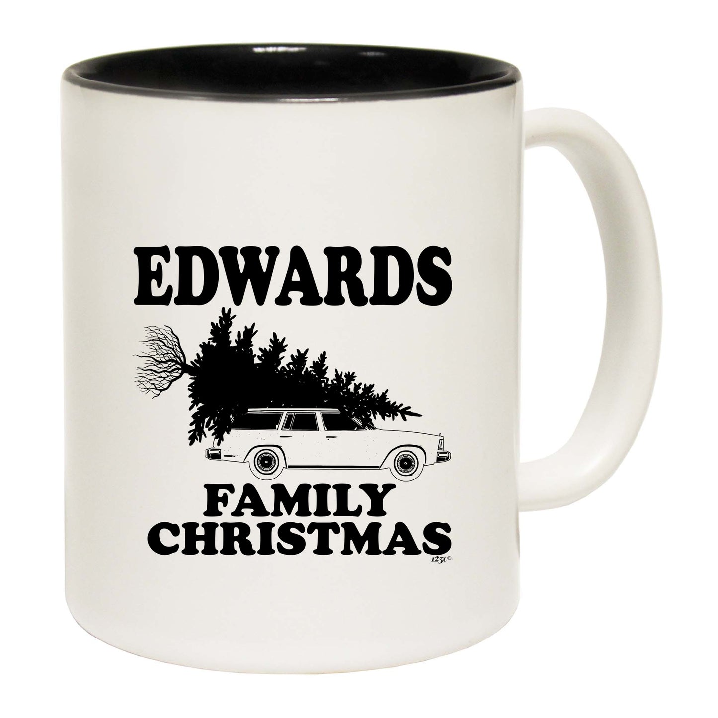 The Christmas Hub - Family Christmas Edwards - Funny Coffee Mug
