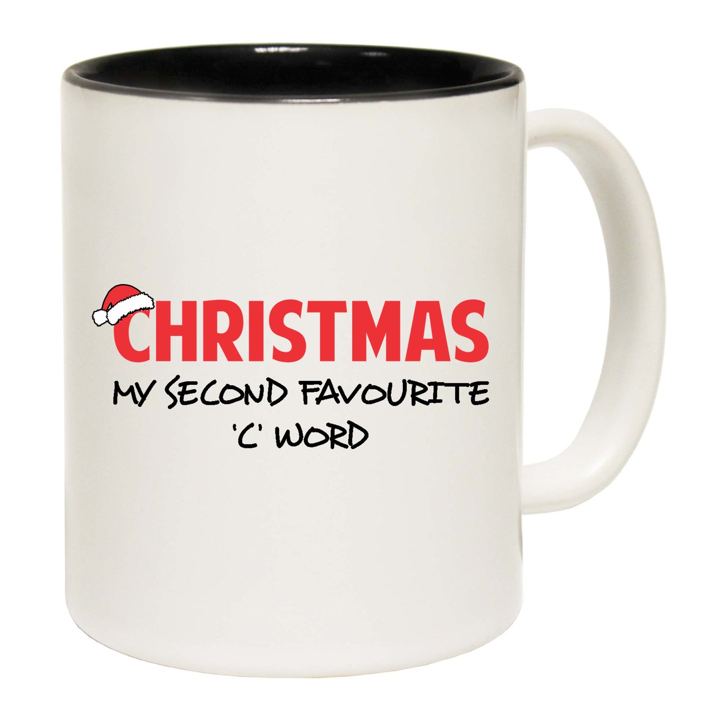 The Christmas Hub - Christmas My Second Favourite C Word - Funny Coffee Mug