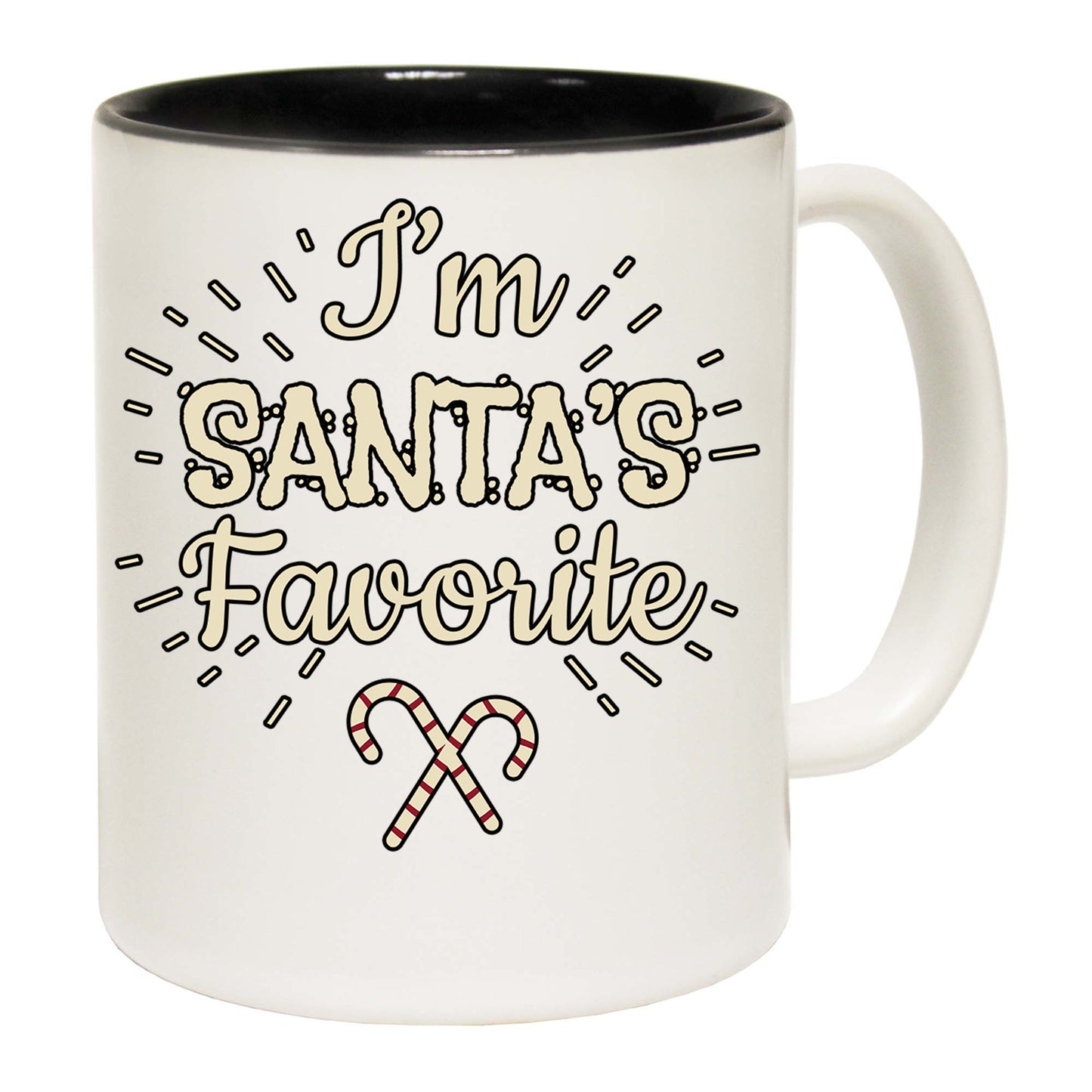 The Christmas Hub - Im Santas Favorite Christmas Xmas - Funny Coffee Mug
