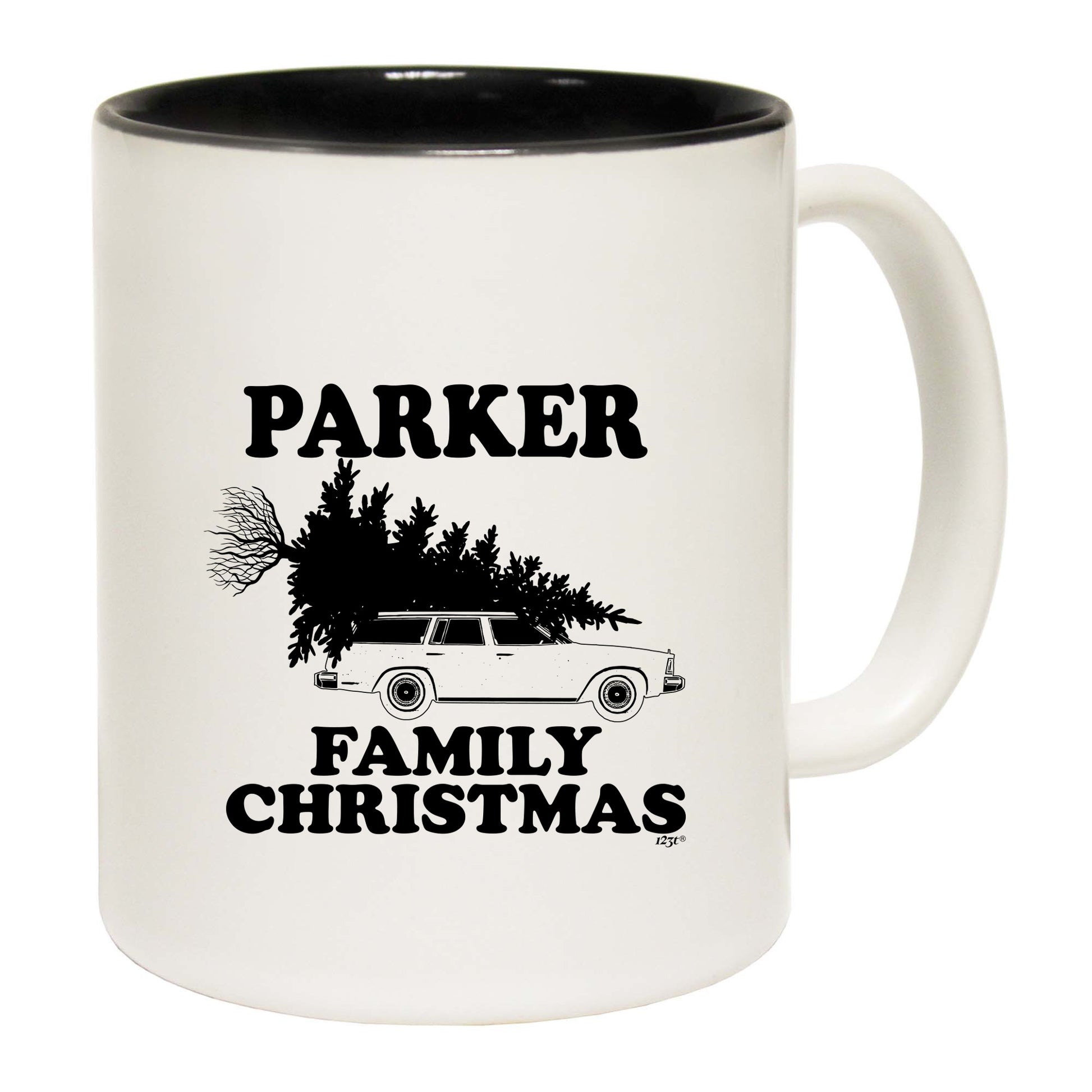 The Christmas Hub - Family Christmas Parker - Funny Coffee Mug