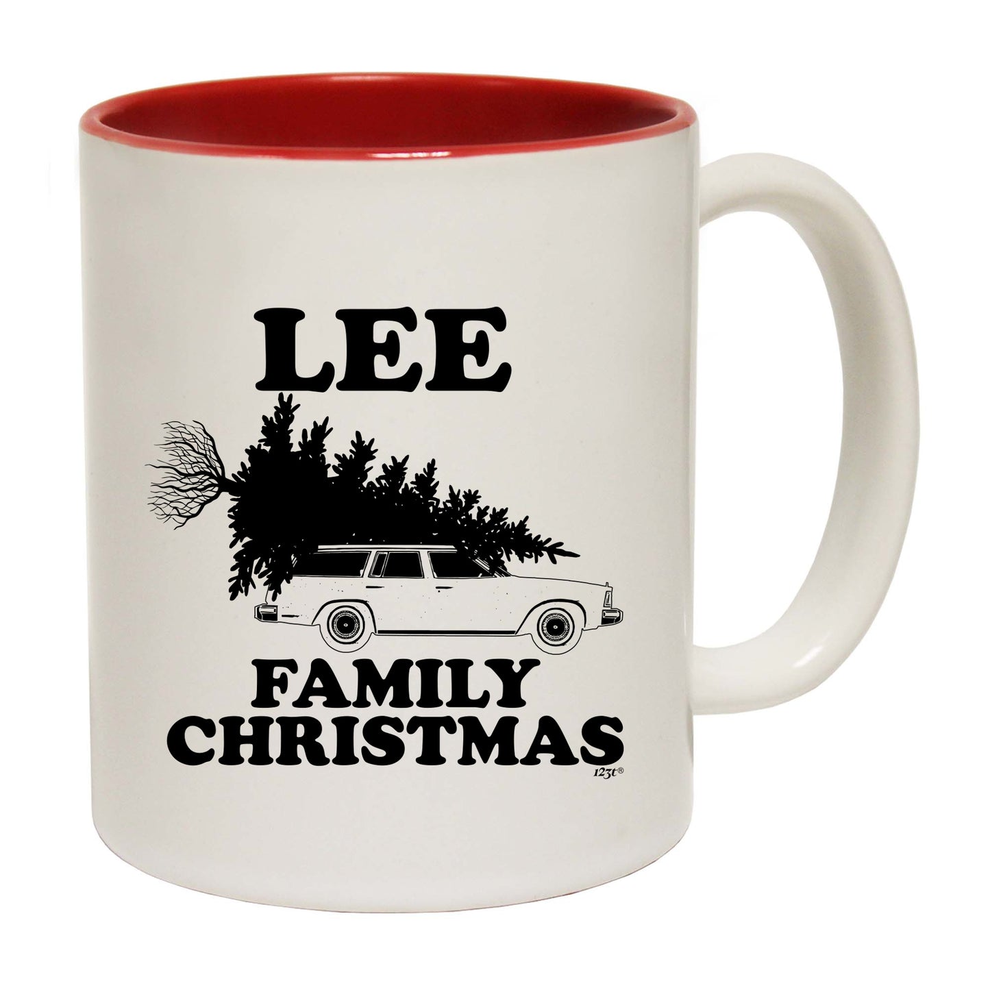 The Christmas Hub - Family Christmas Lee - Funny Coffee Mug