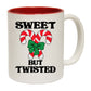 Sweet But Twisted Christmas Xmas Candy - Funny Coffee Mug