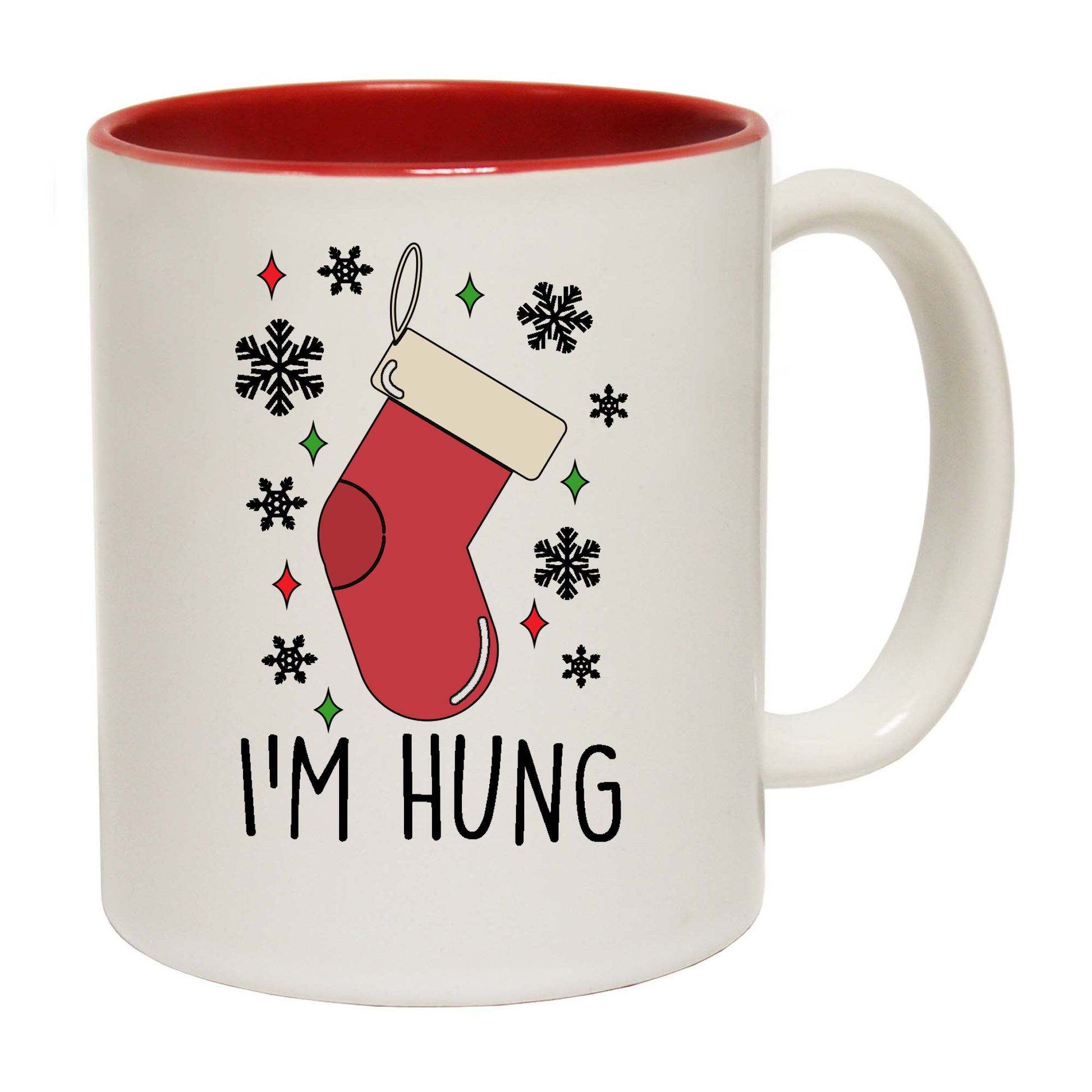 The Christmas Hub - Christmas Xmas Im Hung - Funny Coffee Mug