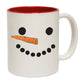 The Christmas Hub - Christmas Snowman Face - Funny Coffee Mug