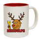 The Christmas Hub - Brewdolph Christmas Beer - Funny Coffee Mug