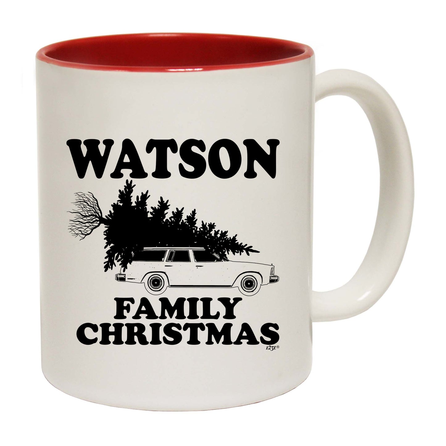 The Christmas Hub - Family Christmas Watson - Funny Coffee Mug