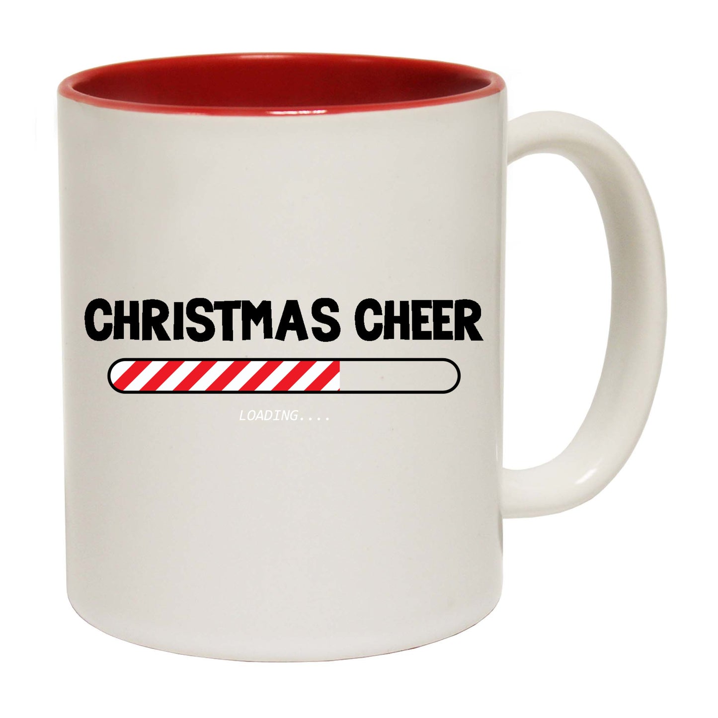 The Christmas Hub - Xmas Christmas Cheer Loading - Funny Coffee Mug
