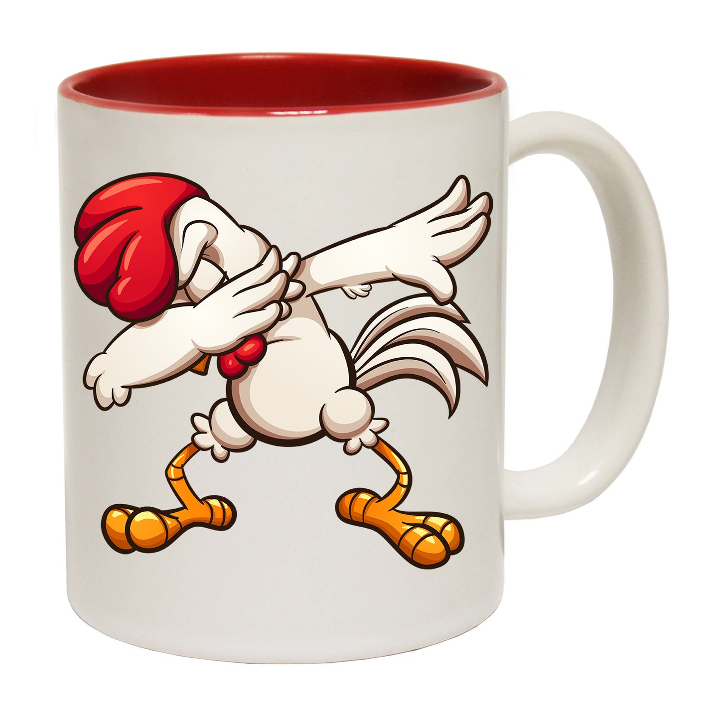 Chicken Dabbing Santa Christmas Chickens - Funny Coffee Mug