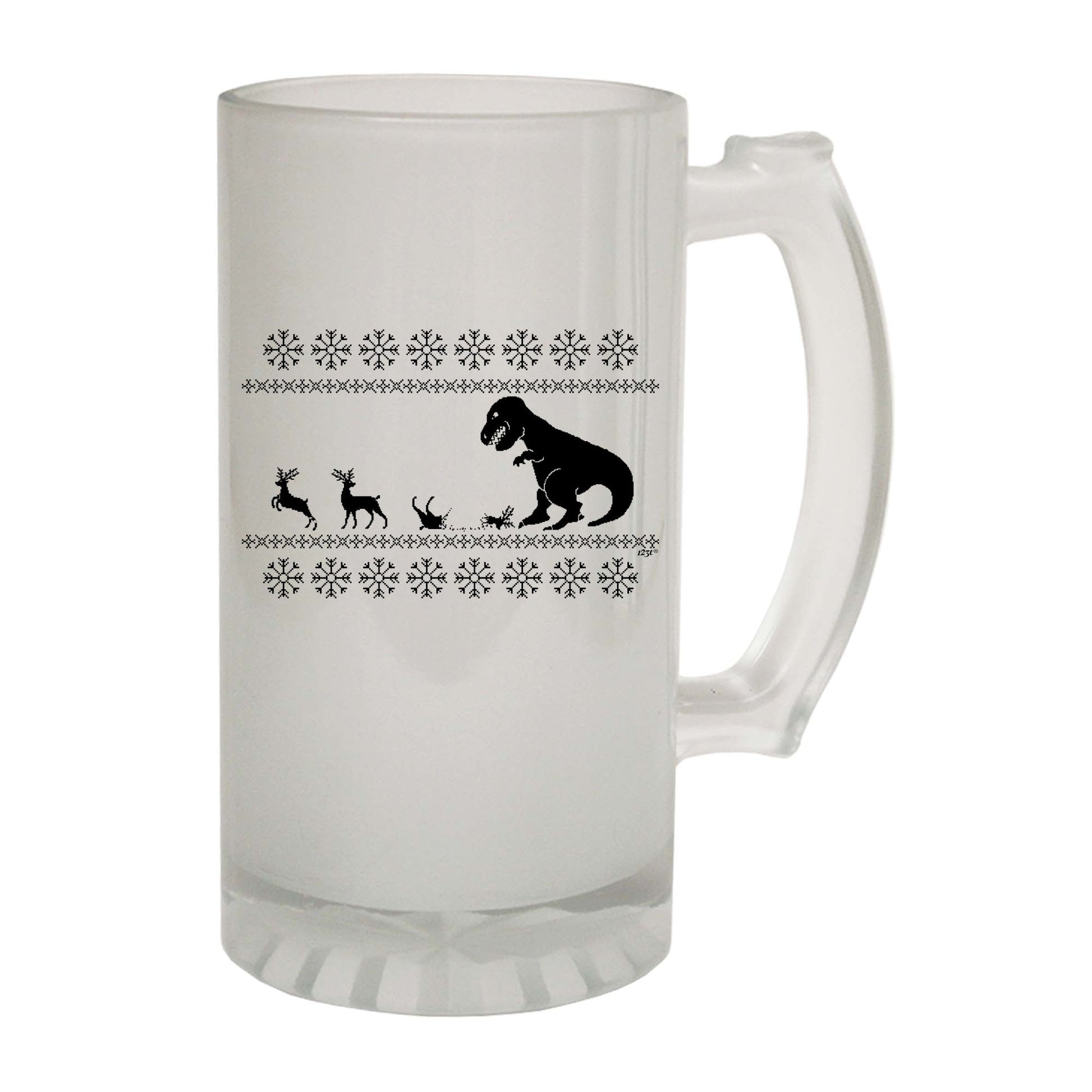 Christmas Lunch For Trex Jumper - Funny Beer Stein
