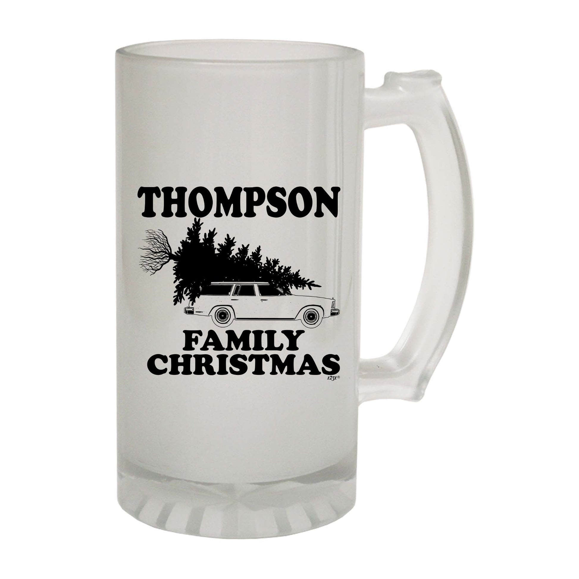 Family Christmas Thompson - Funny Beer Stein