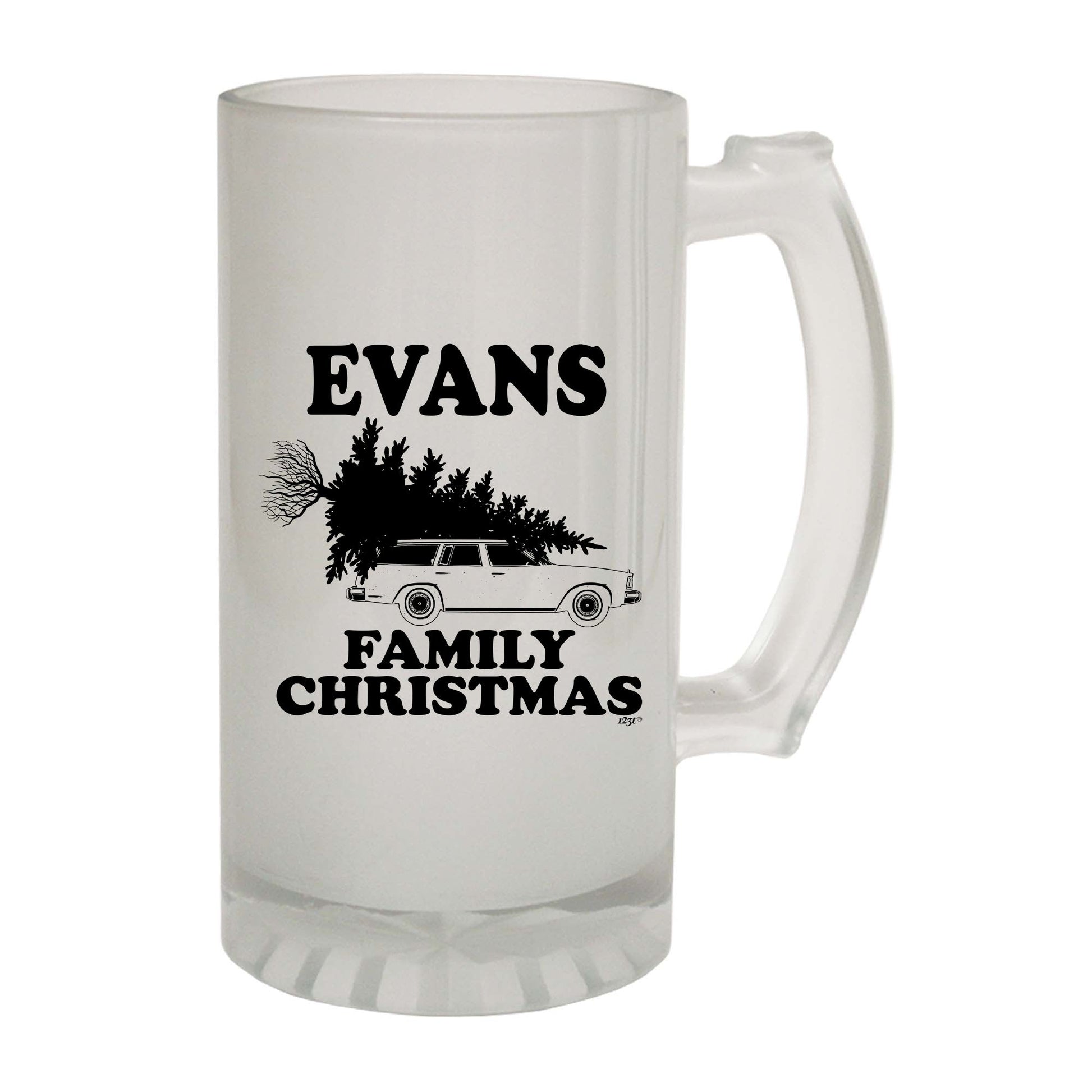 Family Christmas Evans - Funny Beer Stein