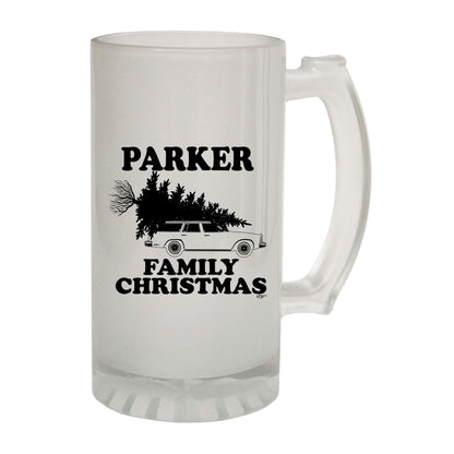 Family Christmas Parker - Funny Beer Stein