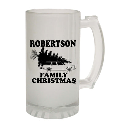 Family Christmas Robertson - Funny Beer Stein