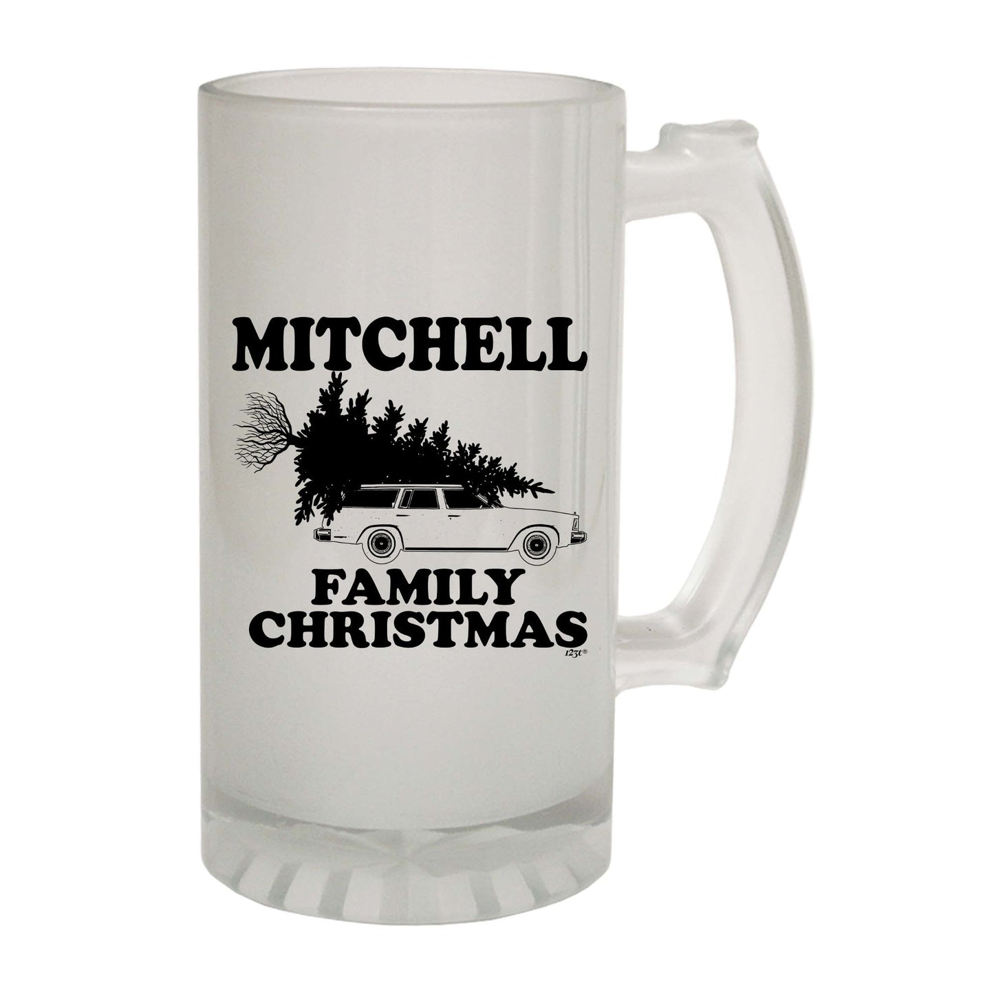 Family Christmas Mitchell - Funny Beer Stein