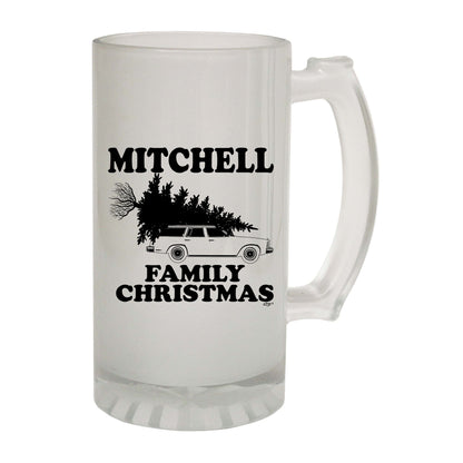 Family Christmas Mitchell - Funny Beer Stein