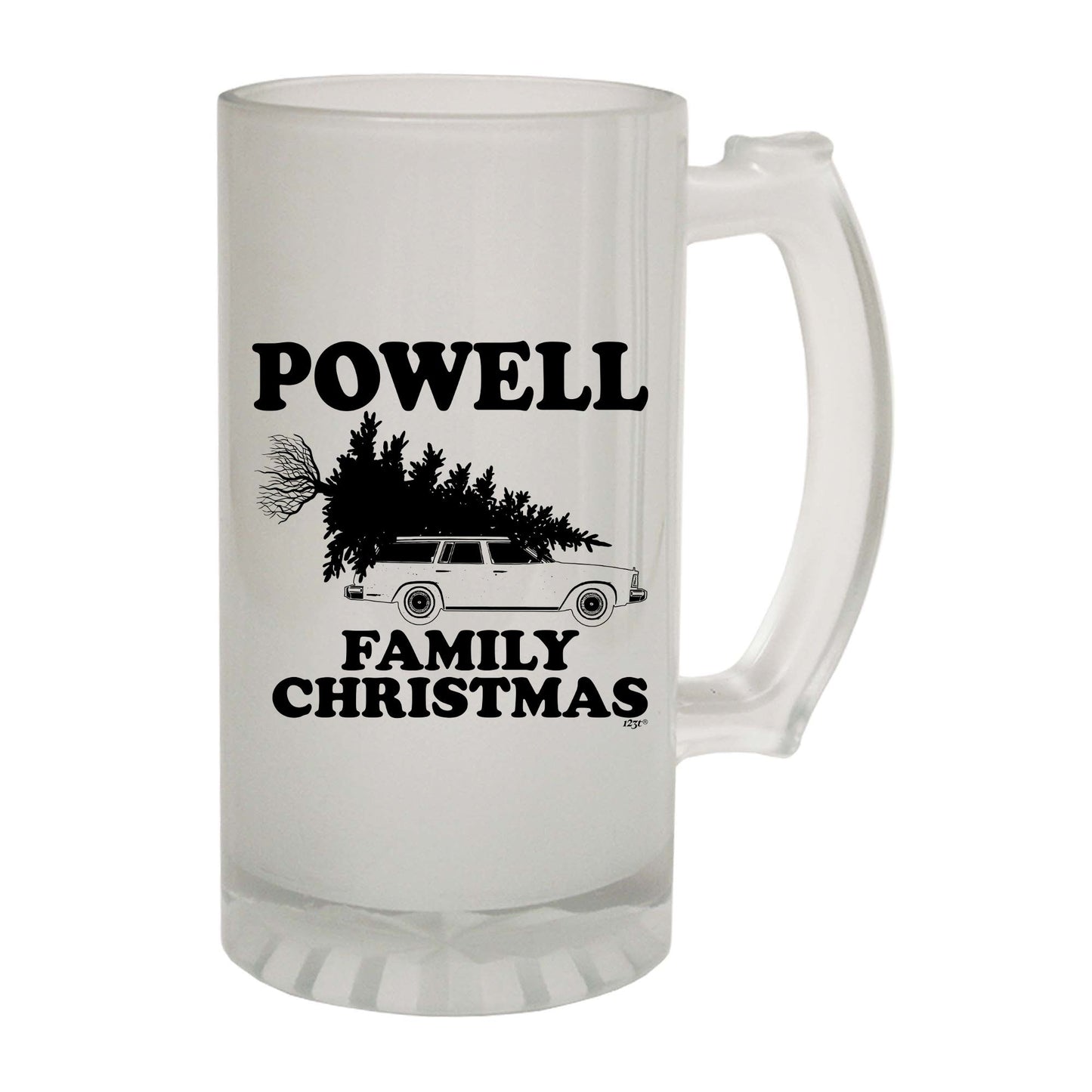 Family Christmas Powell - Funny Beer Stein