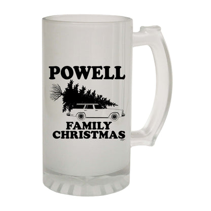 Family Christmas Powell - Funny Beer Stein