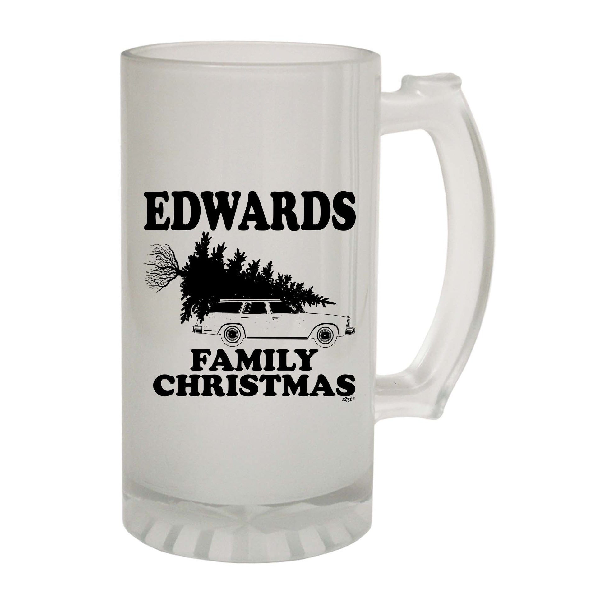 Family Christmas Edwards - Funny Beer Stein