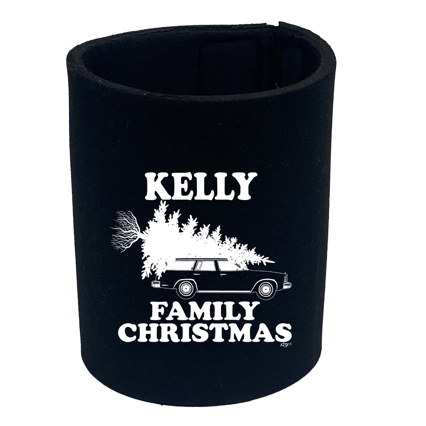 Family Christmas Kelly - Funny Stubby Holder
