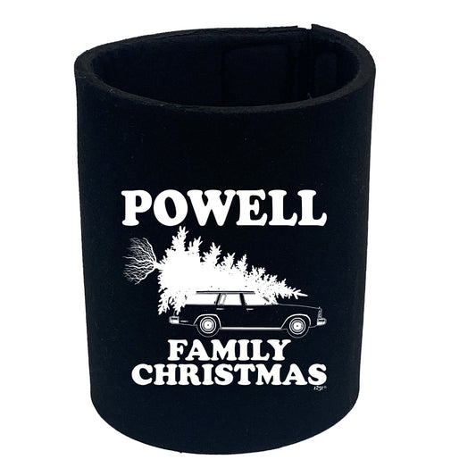 Family Christmas Powell - Funny Stubby Holder