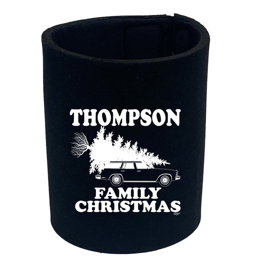 Family Christmas Thompson - Funny Stubby Holder