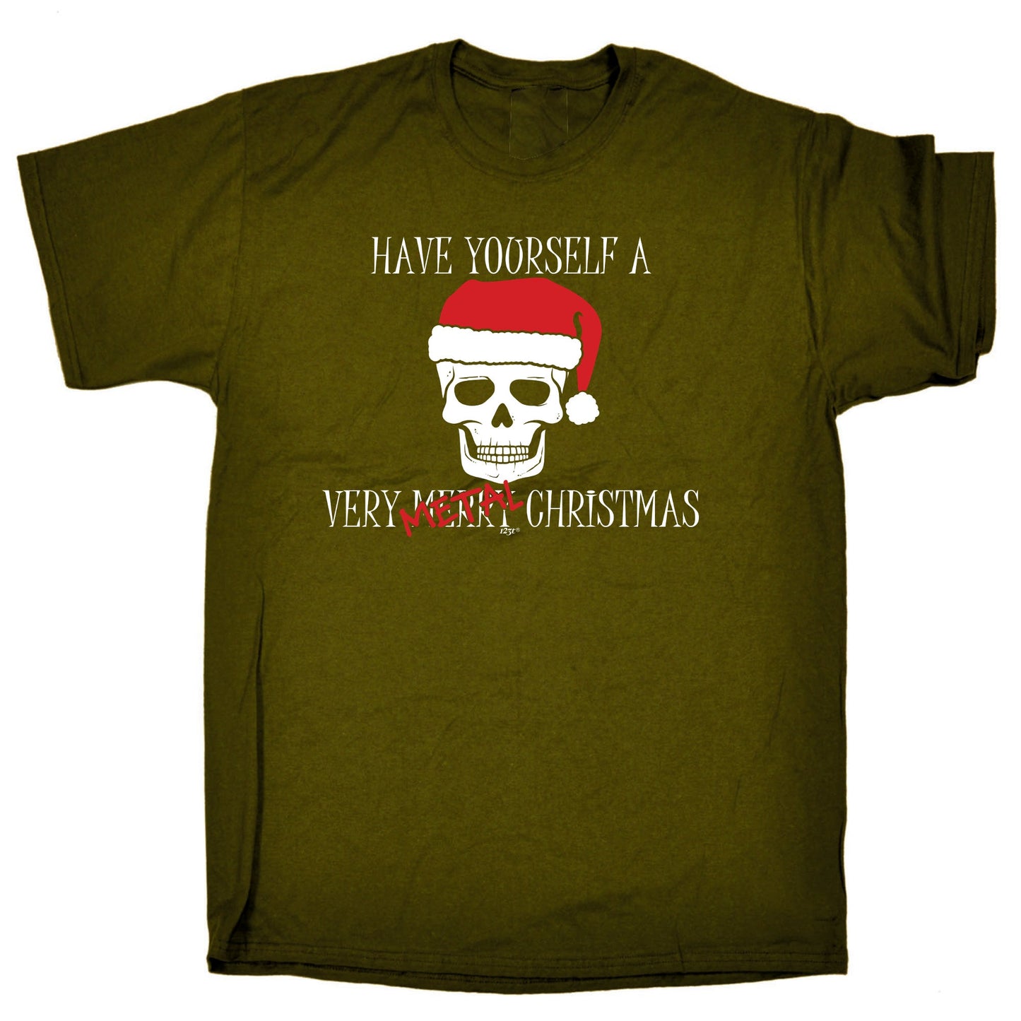 Metal Christmas - Mens Funny T-Shirt Tshirts