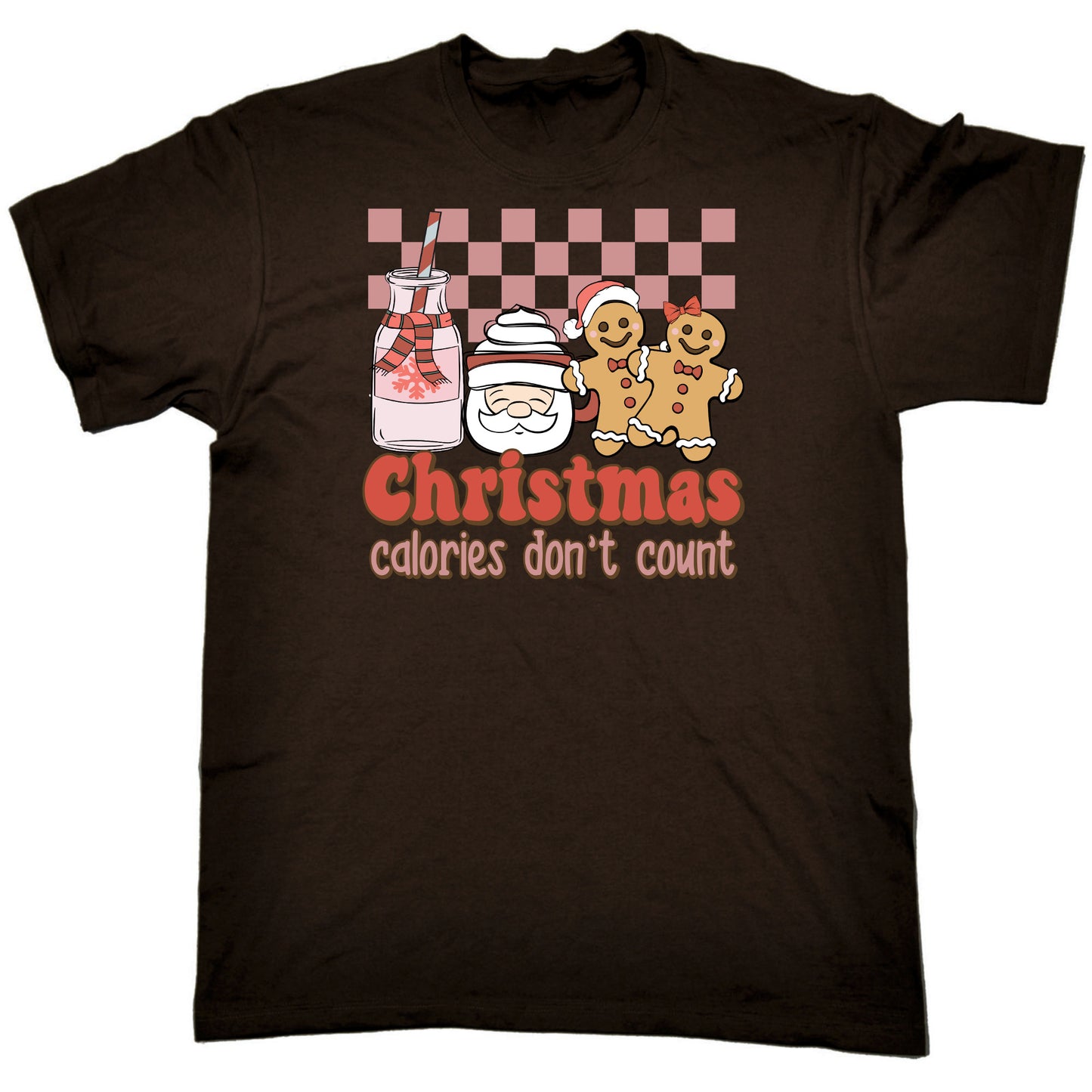 Christmas Calories Don'T Count - Mens Funny T-Shirt Tshirts