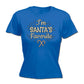 Im Santas Favorite Christmas Xmas - Funny Womens T-Shirt Tshirt Tee Shirts