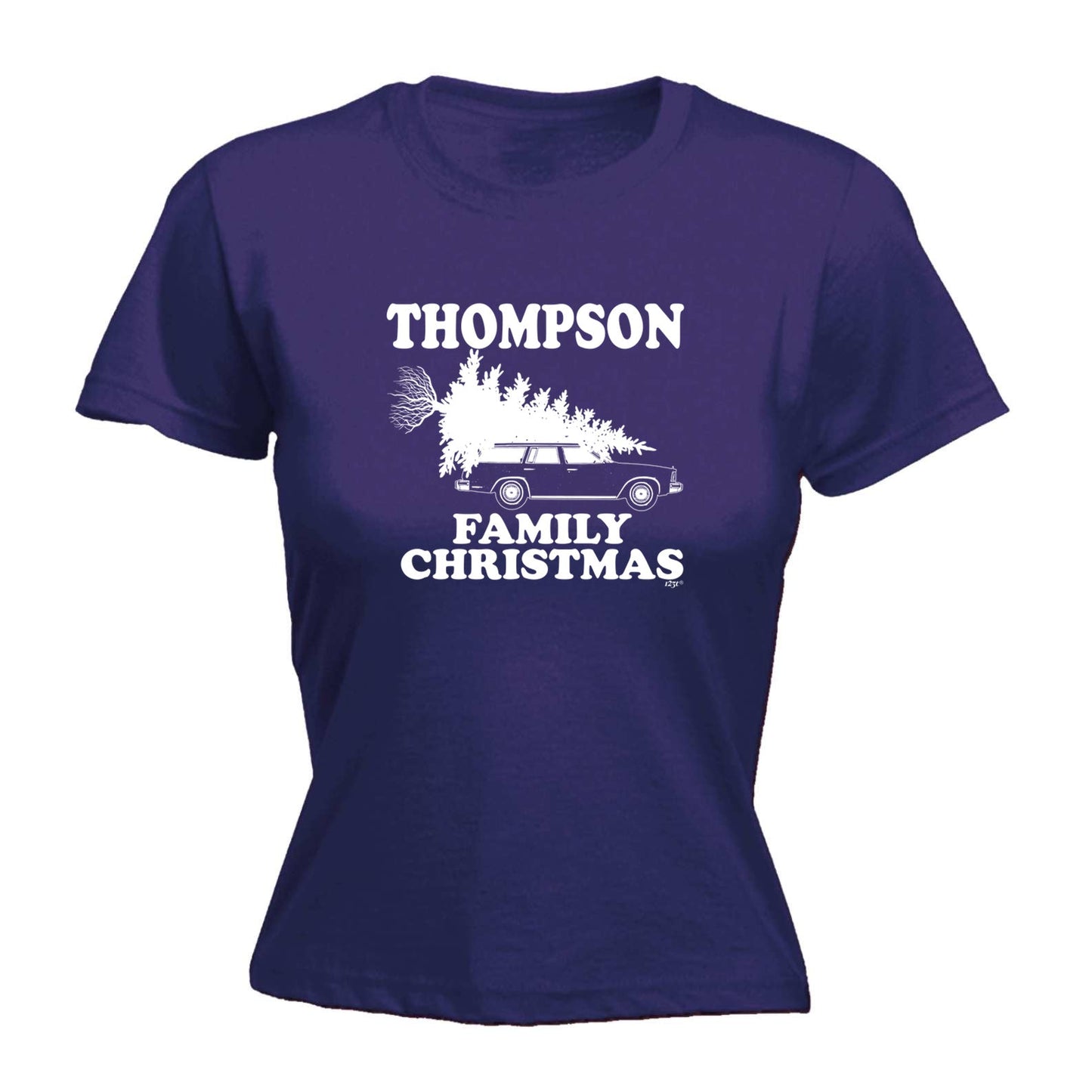 Family Christmas Thompson - Xmas Novelty Womens T-Shirt Tshirt