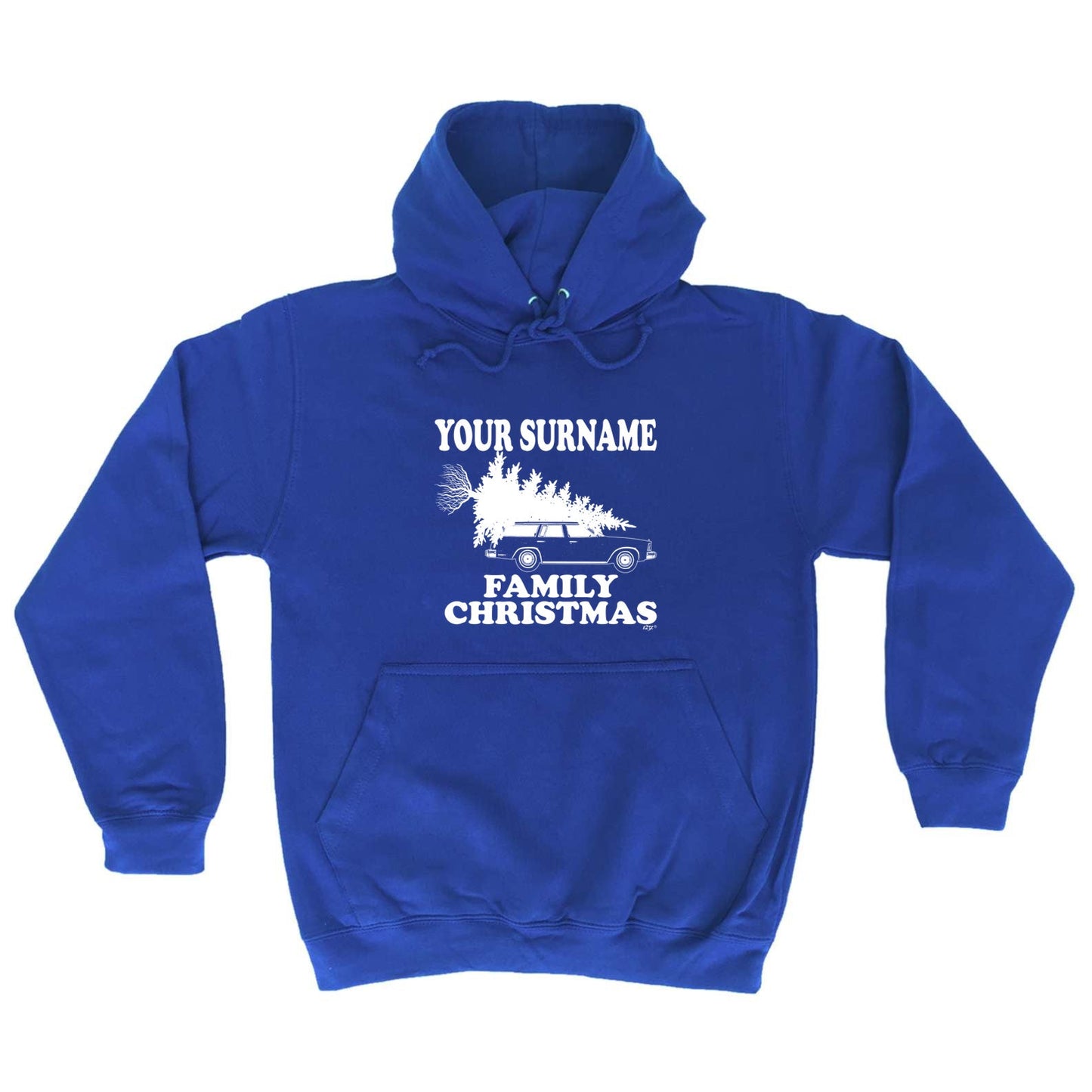 Family Christmas Your Surname Personalised - Funny Hoodies Hoodie