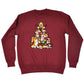 Christmas Tree Xmas Dogs - Funny Sweatshirt