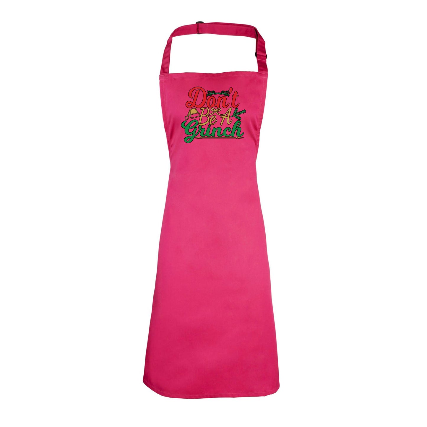 Christmas Dont Be A Grinch Xmas - Funny Novelty Kitchen Apron