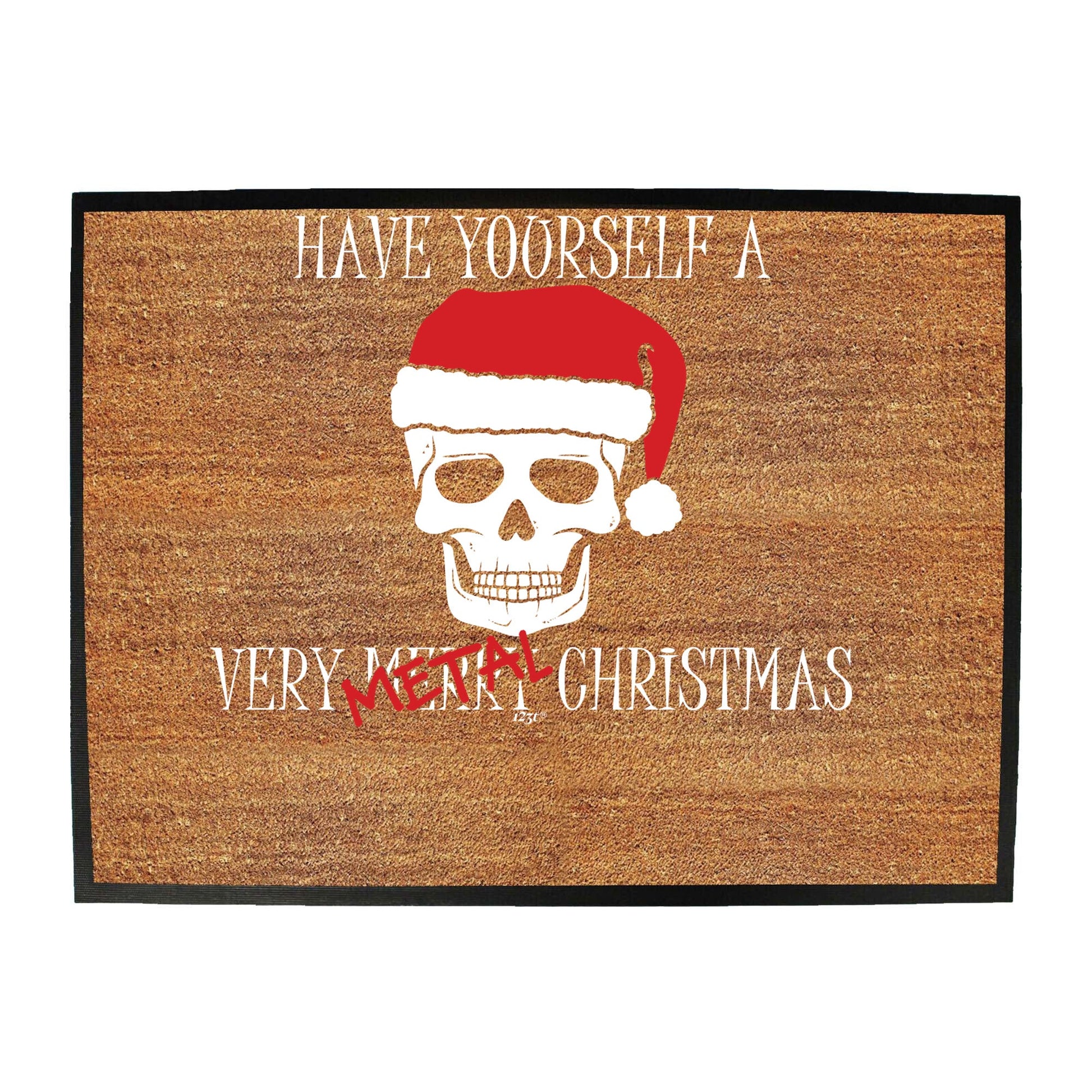 Metal Christmas - Funny Novelty Doormat