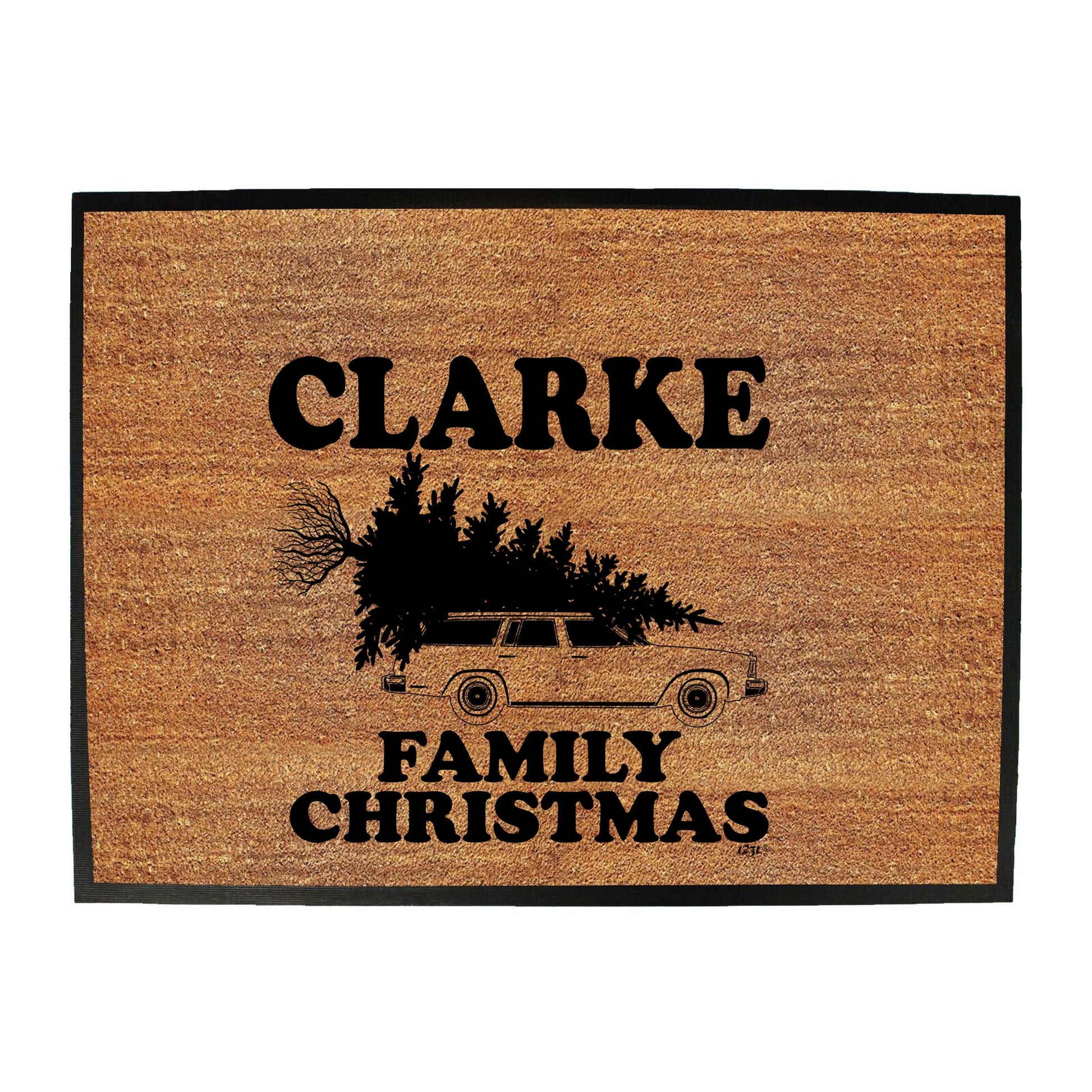Family Christmas Clarke - Funny Novelty Doormat