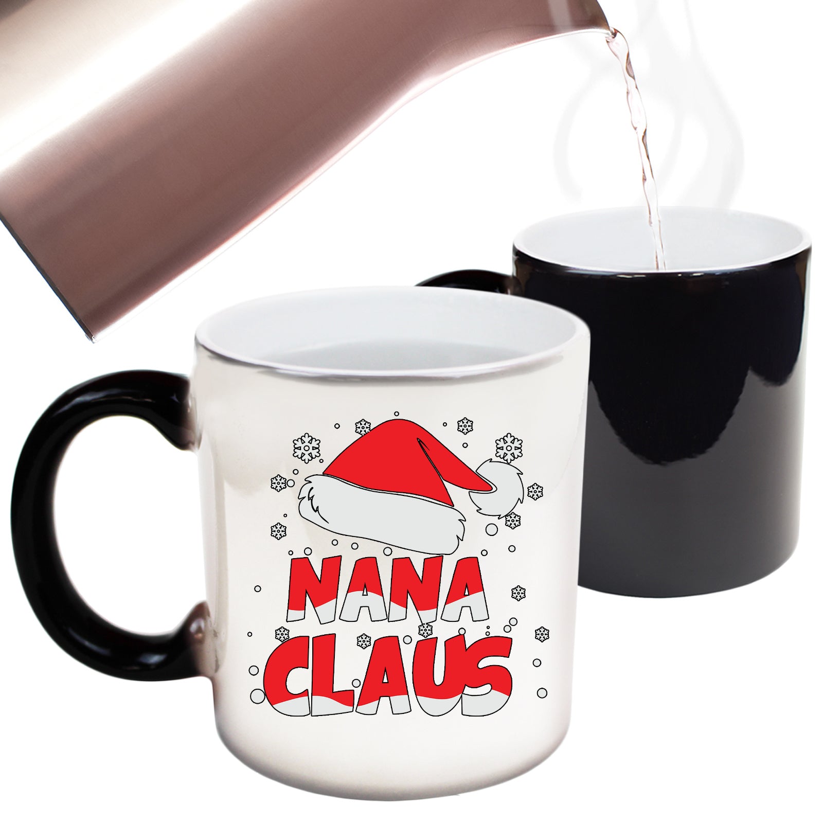 Nana Claus Christmas Xmas - Funny Colour Changing Mug