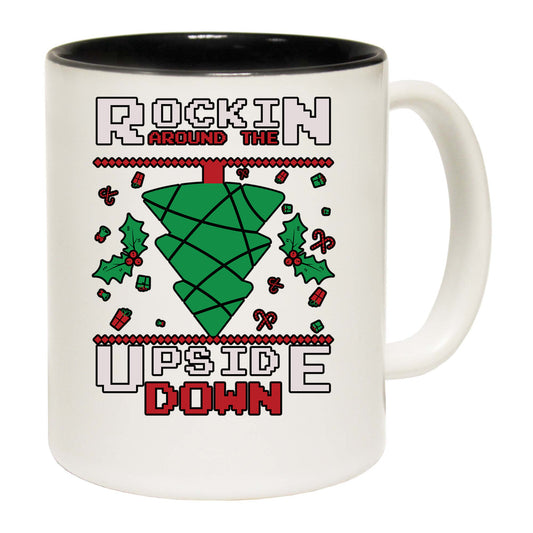 The Christmas Hub - Rockin Around The Christmas Tree Upside Down Australia - Funny Coffee Mug