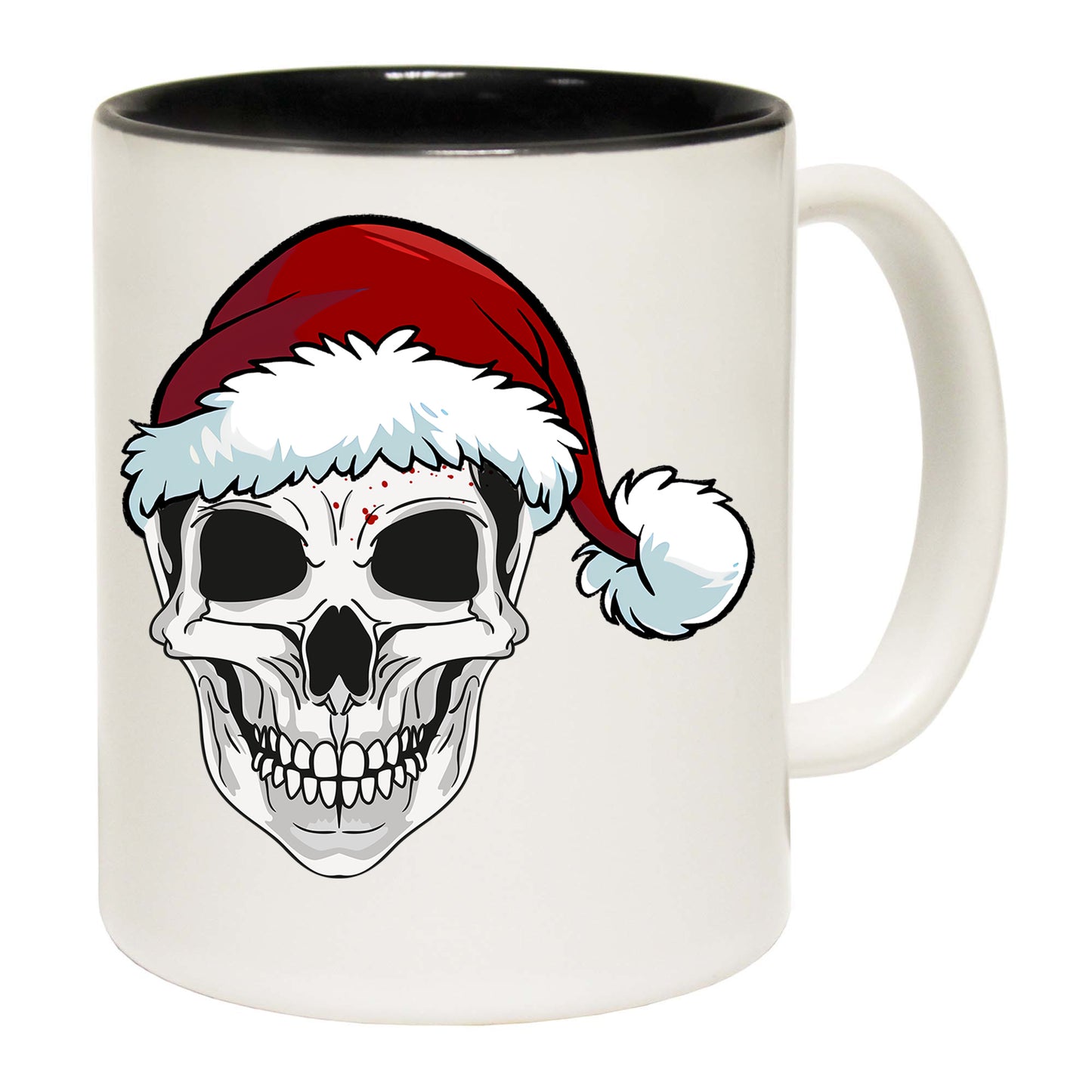 Santa Skull Christmas Xmas - Funny Coffee Mug