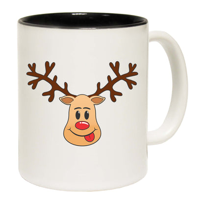The Christmas Hub - Christmas Rudolph Reindeer - Funny Coffee Mug