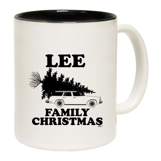 The Christmas Hub - Family Christmas Lee - Funny Coffee Mug