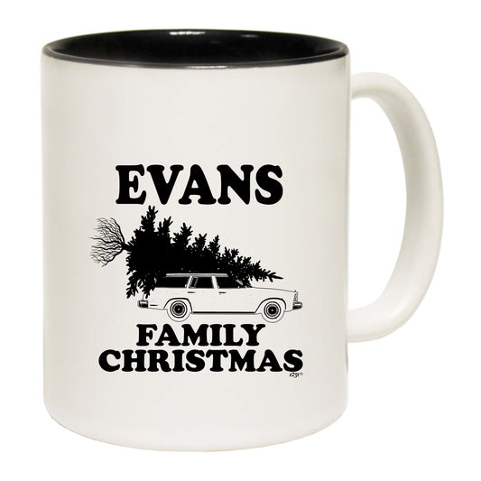 The Christmas Hub - Family Christmas Evans - Funny Coffee Mug