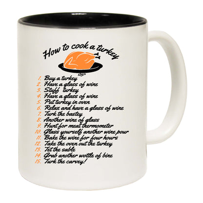 The Christmas Hub - How To Cook A Turkey Christmas - Funny Coffee Mug