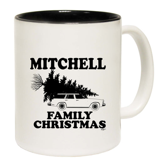 The Christmas Hub - Family Christmas Mitchell - Funny Coffee Mug